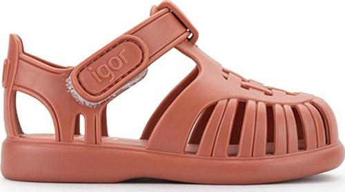 Tobby Solıd Çocuk Kahverengi Sandalet S10271-igr268