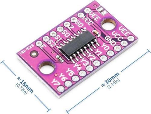 74hc4051 Modül 8 Kanal Analog Dijital Anahtar Çoklayıcı Seçici
