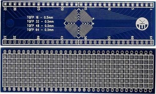 0.5mm Tqfp-3 Pcb Tqfp16 Tqfp32 Tqfp48 Tqfp64 Proto Pcb Pertenaks