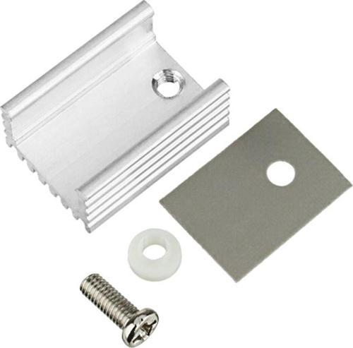 To220 Aluminyum Soğutucu Set Radyatör Entegre Transistör Mosfet Bjt Lm78xx Lm317 Irfxxx Tdaxx