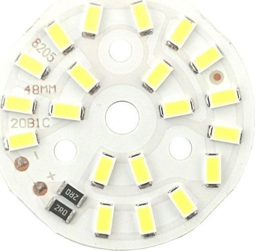 5730 5v 10w 48mm Beyaz Led Modül Aluminyum Pcb 20 Led Lamba Aydınlatma Işık