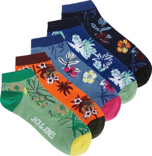 Jack Jones Vı Venıce Short Sock 5 Pack Erkek Beyaz Çorap 12234493-01