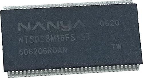 Nanya Nt5ds8m16fs-5t 128mb Ddr Sdram 2.5v 66 Pin Tsop 8m X 16 Clock 200mhz Cmos