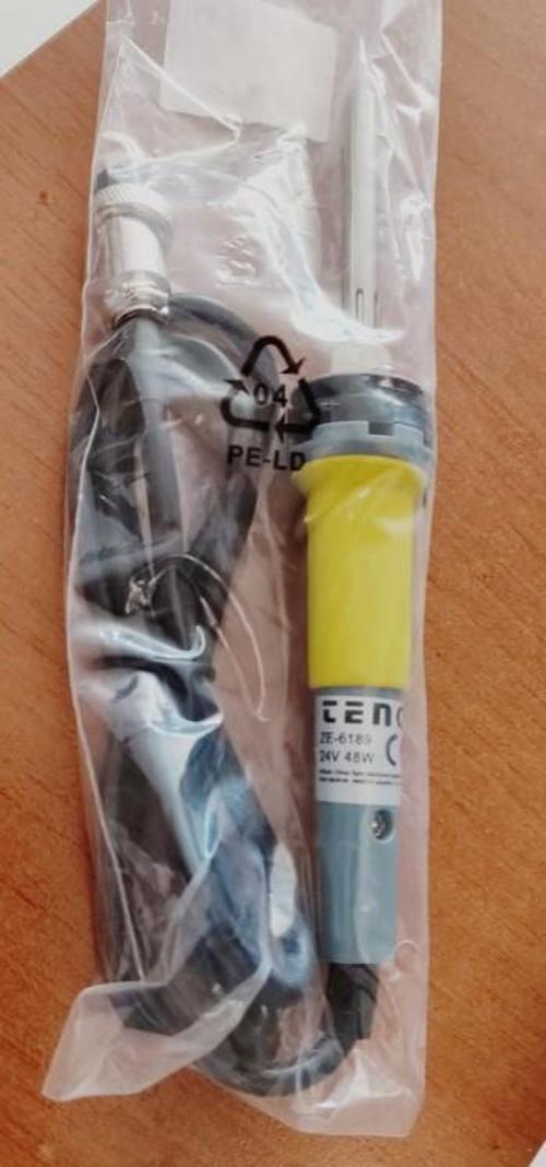 ZE-6189 24 Volt 48 Watt 4 Pinli Dişi ZD-1937 - ZD-937 - ZD-931 Havyalar Uyumlu Yedek Havya Sapı