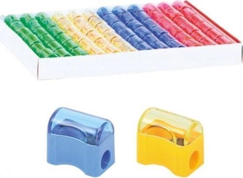 Öğrenci Kalemtraşı Kapaklı (72 Lİ PAKET) Toptan Kalemtraş