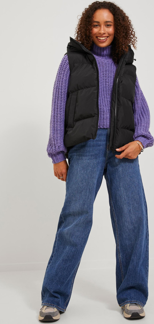 Jxmısty Down Blend Puffer Vest Otw Kadin Siyah Yelek 12236526-02