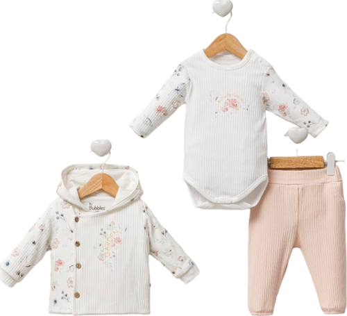 Garden Hırka Body PantolonTakım Ekru