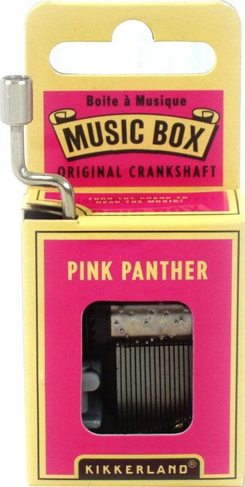 Pink Panther Crank Müzik Kutusu
