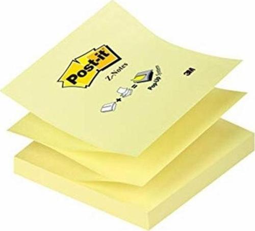 3M Post-it® Z Not Sarı 100 Yaprak 76x76 mm R-330