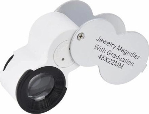 45x22 Ledli Para Algılama Ve Mezuniyet Takı Değerleme Büyüteç