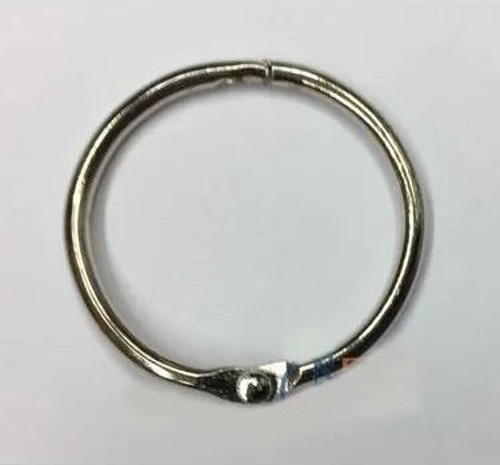 Kilitli Yuvarlak Halka, 2cm - 1 Adet