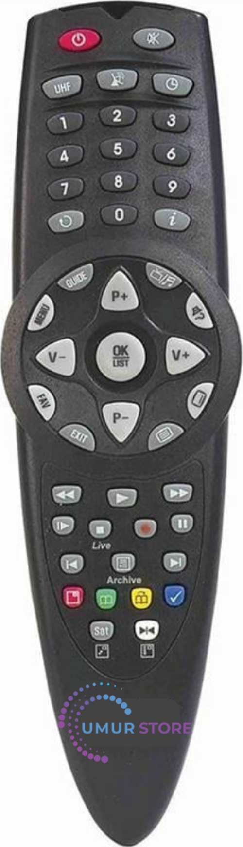 SAT-9800 PVR Uydu Kumandası