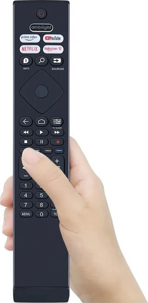65PML9308/12 İle Uyumlu Android Tv Kumandas-Mikrofonsuz
