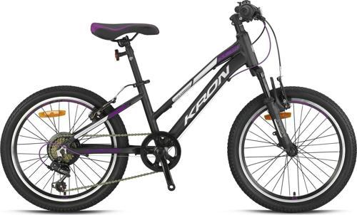 XC 75 - 24  MTB Lady - 13' - 21 Vites - V.B - Mat Siyah-Gri/Mor