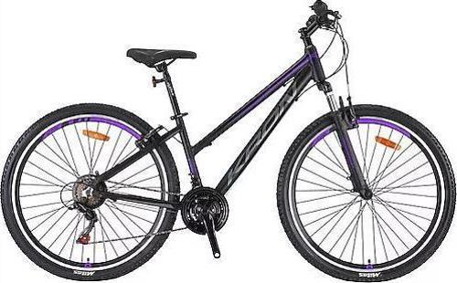 XC 75 - 26  MTB Lady - 14' - 21 Vites - V.B - Mat Siyah-Mor/Bej