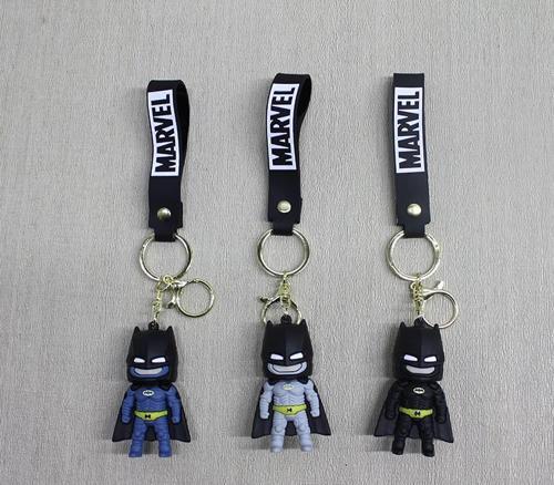 Büro Ev Ofis Hediyesi için Silikon Batman Anahtarlık