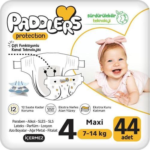 Protection Bebek Bezi 4 Numara Maxi 44 Adet (7-14 Kg) Jumbo Paket