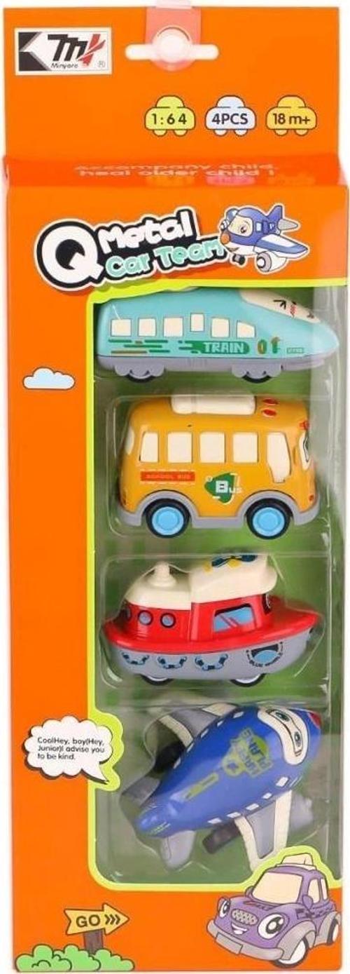 Nessiworld 0783-355 Metal Çek Bırak Ulaşım Araçları 1:64 -Karsan Oyuncak