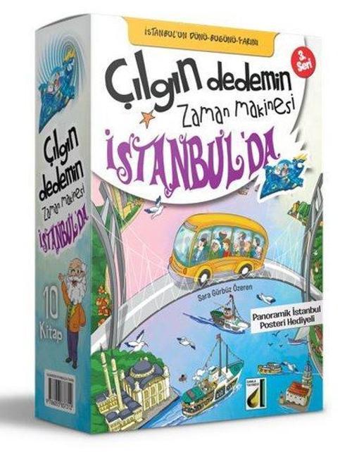 Çılgın Dedemin Zaman Makinesi 3.Seri İstanbul'da - 10 Kitap Takım