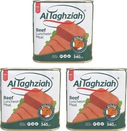 AL TAGHZIAH BEEF LUNCHEON MEAT ( ET SALAM ) 340 GR X3 ADET
