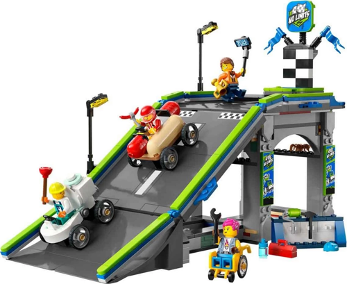 LEGO City Senin Kuralların: Yarış Arabası Rampa Parçası