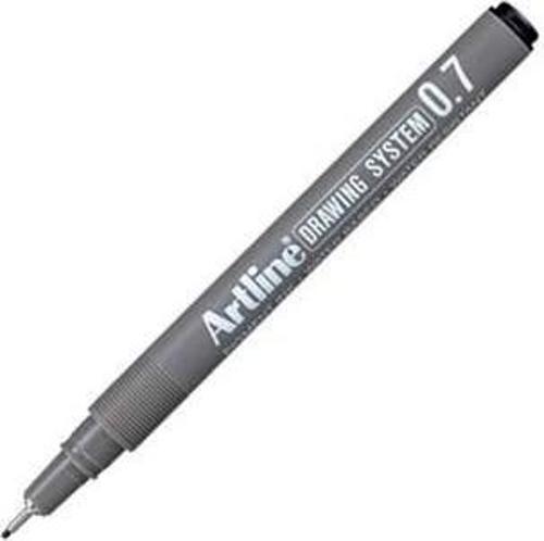 Artlıne 0.7 mm Siyah Çizim Kalemi Drawıng System 237
