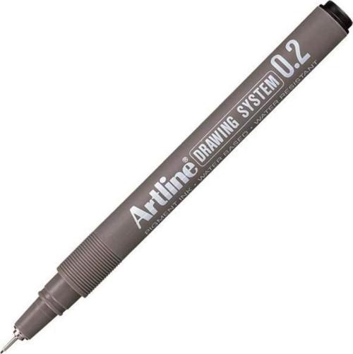 Artlıne 0.2 mm Siyah Çizim Kalemi Drawıng System 232