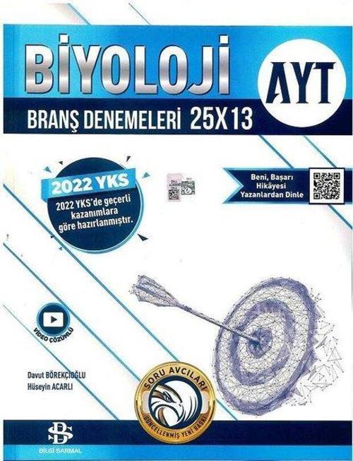 2022 AYT Biyoloji 25x13 Deneme