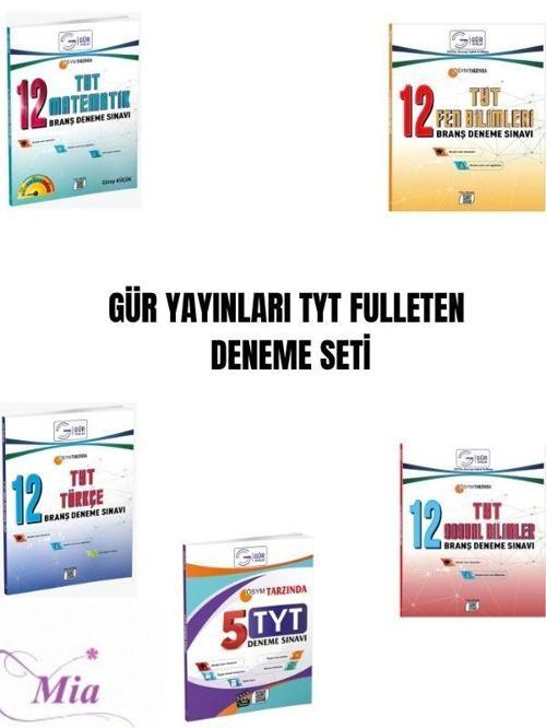  GÜR YAYINLARI DENEME SET 