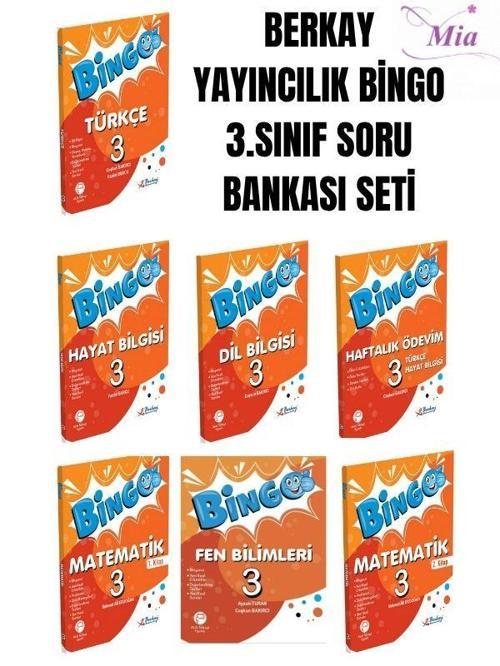 3. SINIF BERKAY BİNGO OKUL SETİ