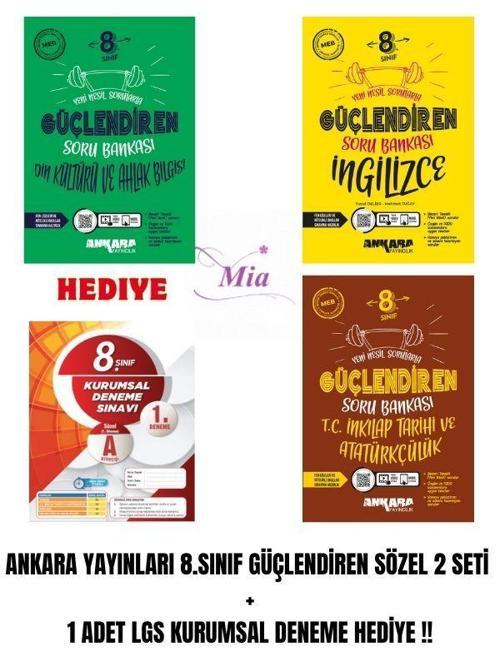 8.SINIF ANKARA SÖZEL SET 
