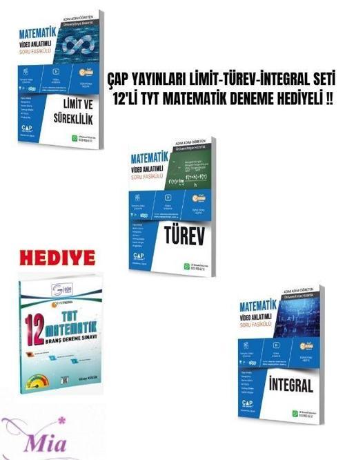 ÇAP LİMİT TÜREV İNTEGRAL SET 