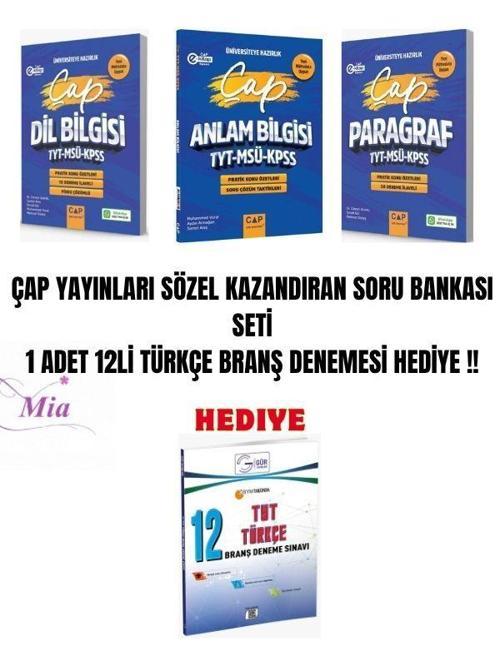 ÇAP SÖZEL SORU BANKASI SET 