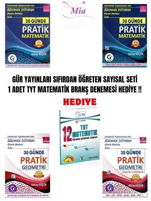 GÜR YAYINLARI SIFIRDAN ÖĞRETEN SAYISAL SETİ 