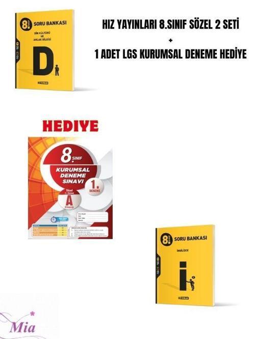 LGS HIZ YAYINLARI SÖZEL SET 2 