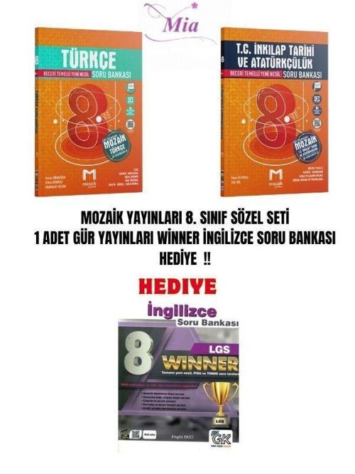 LGS MOZAİK YAYINLARI SÖZEL SET 