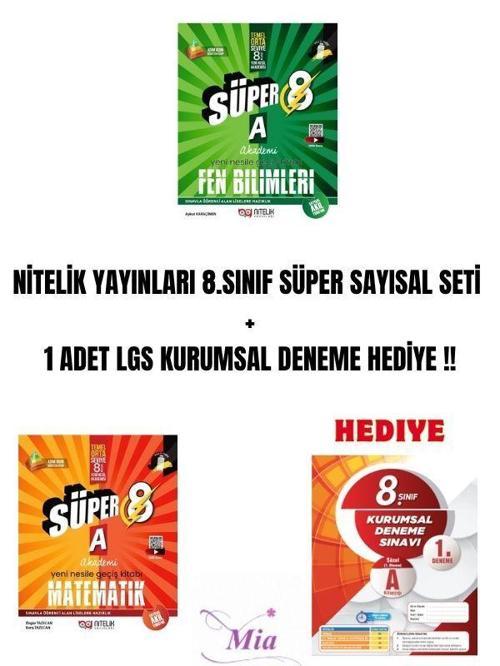 LGS NİTELİK YAYINLARI SAYISAL SET 