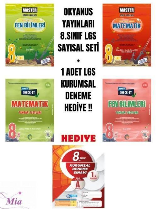 LGS OKYANUS YAYINLARI SAYISAL SET 