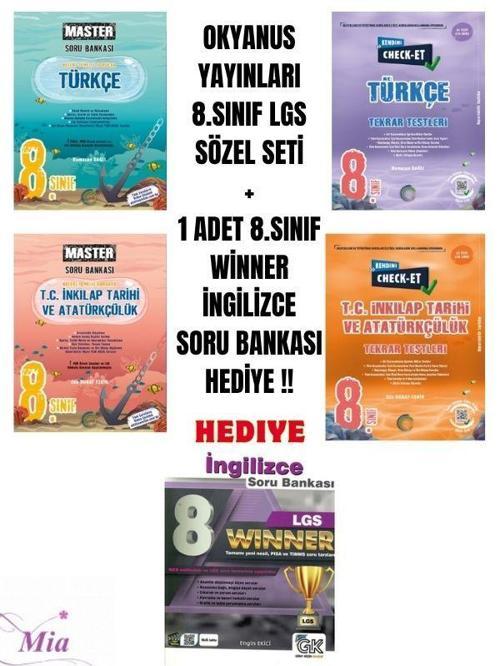 LGS OKYANUS YAYINLARI SÖZEL SET 