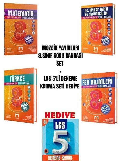 MOZAİK 8.SINIF SORU BANKASI SET 