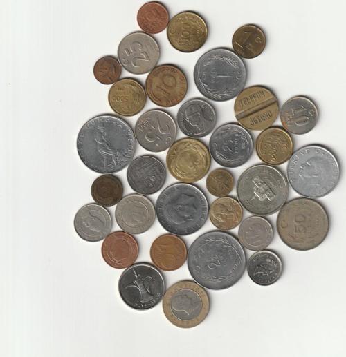 Escoines 368605be8e7f84 Yerli/Yabancı Başlangıç seti 33 Adet Para