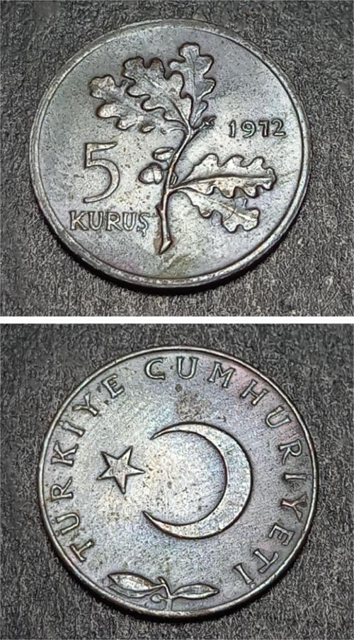 Escoines 39963688b532931f99 1972 5Kuruş ççt Para