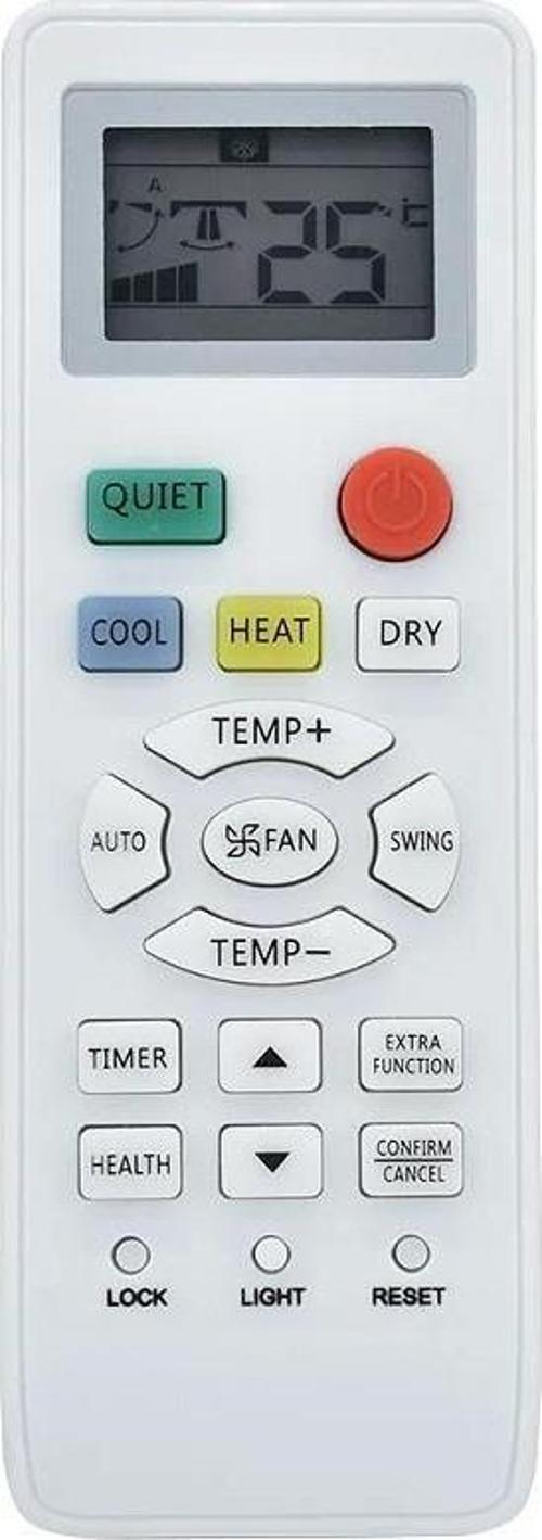 Dijitsu model: tornado 24000I ile uyumlu Klima Kumandası