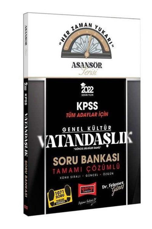 2022 KPSS Asansör Serisi Vatandaşlık Tamamı Çözümlü Soru Bankası