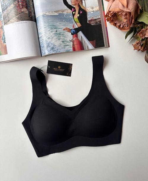 Intive Balensiz Dikişsiz Push-up Çıkarılabilir Padli Invisible (Görünmez) Bralet - İthal Bra