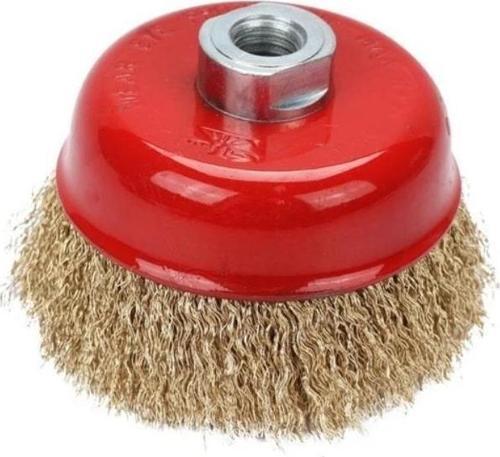 Çanak Fırça Saçaklı M14x125mm