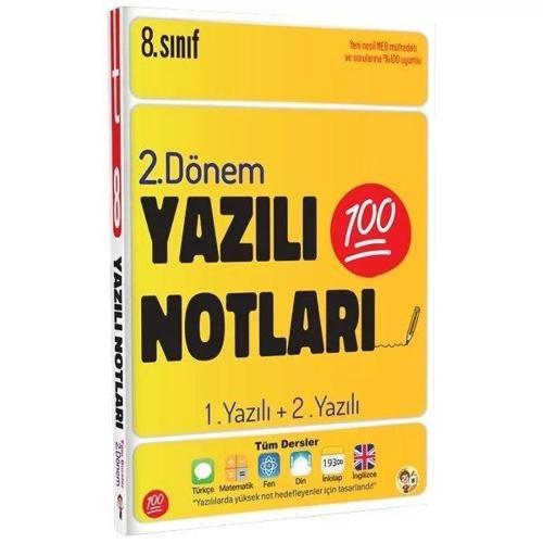 8.Sınıf Yazılı Notları 2.Dönem 1+2.Yazılı