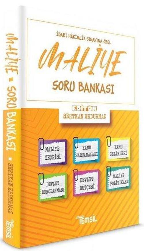 Maliye Soru Bankası - İdari Hakimlik Sınavına Özel