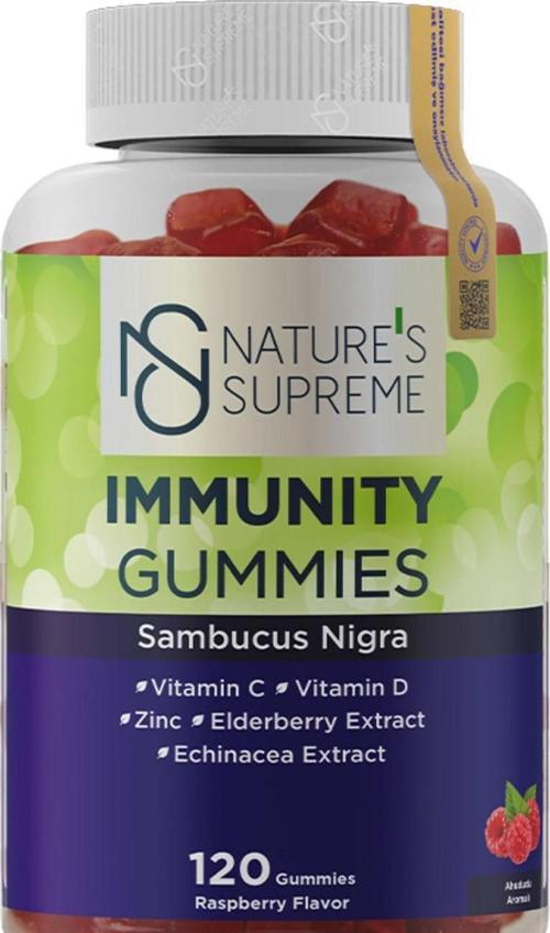 's Supreme Immunity Gummies 120 Çiğnenebilir Form