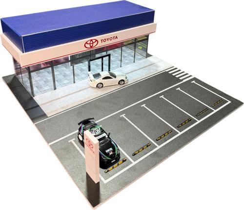 MoreArt Diorama Toyota 4S Showroom Model